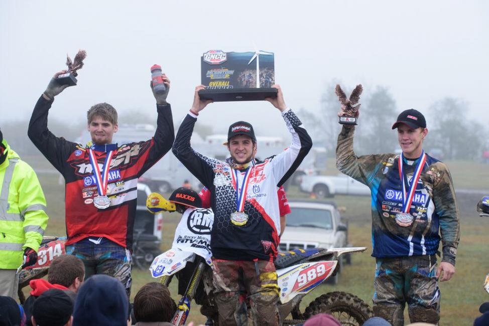 Thad Duvall won his first GNCC of the 2015 season.