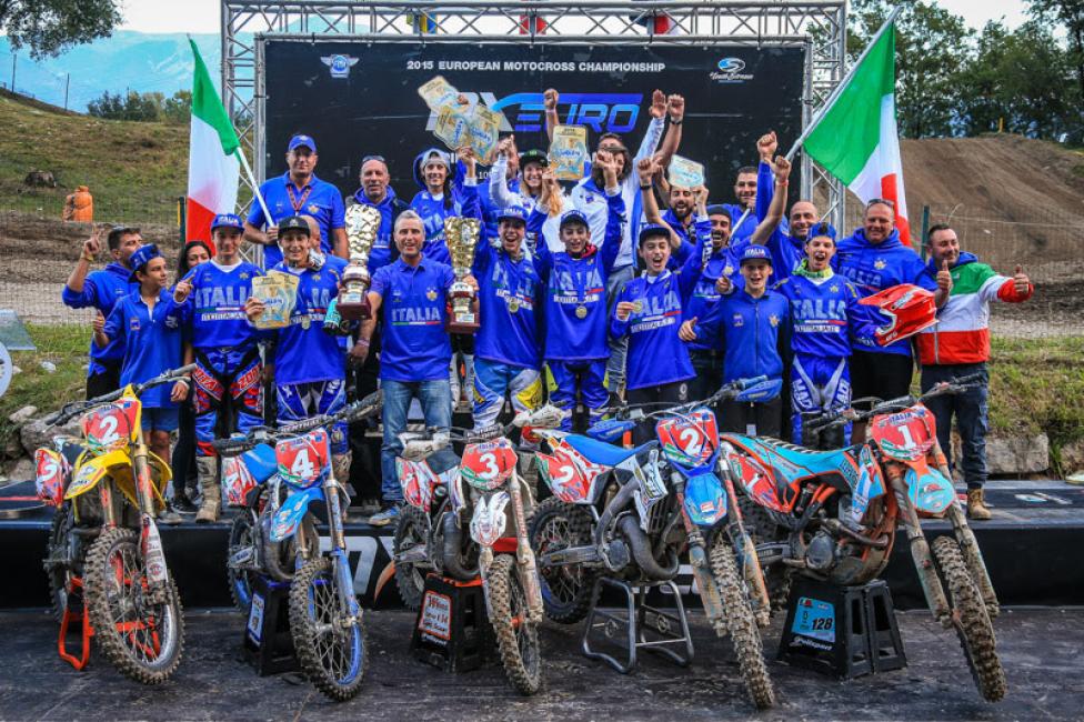 The Italians defended their EMXoN crown.