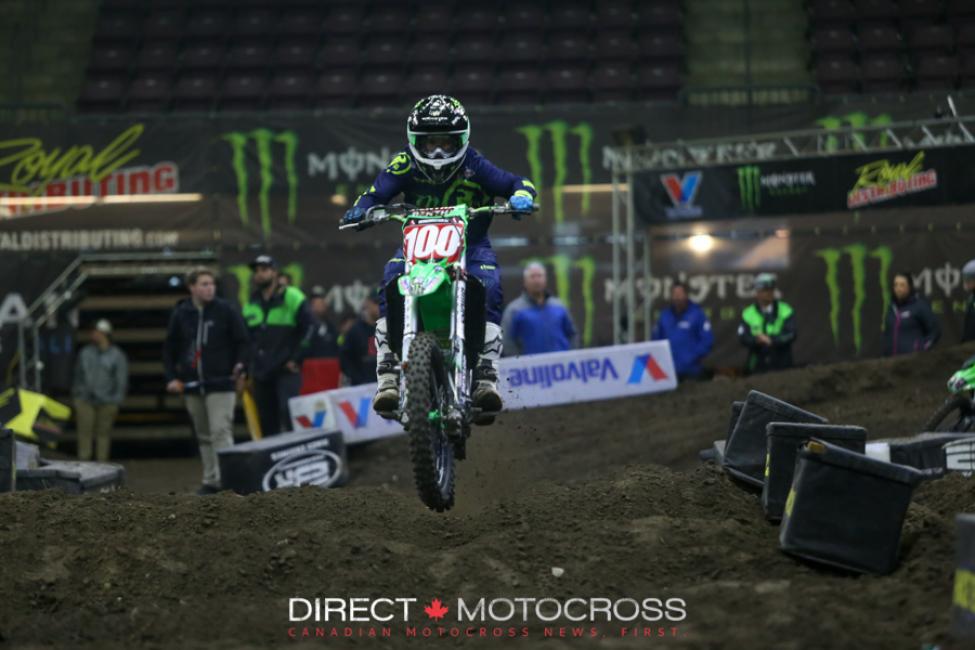 Hayes leads all three standings in Canadian Arenacross.