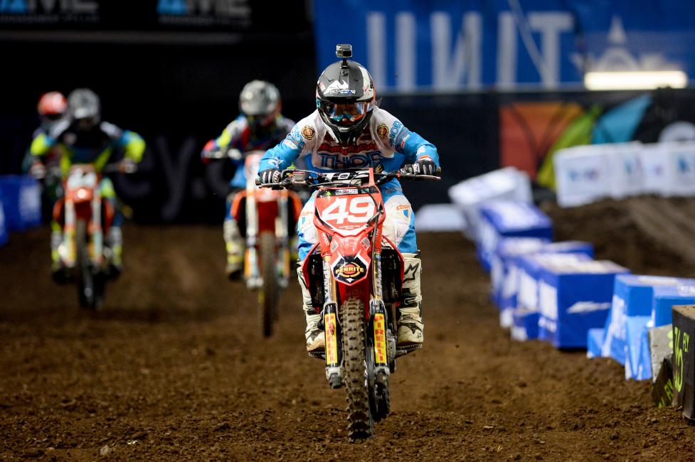 Jimmy Decotis won his fourth SX2 main event on Saturday.