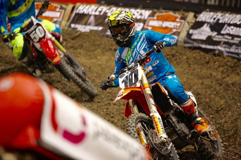 Justin Brayton dominated the European Supercross season.