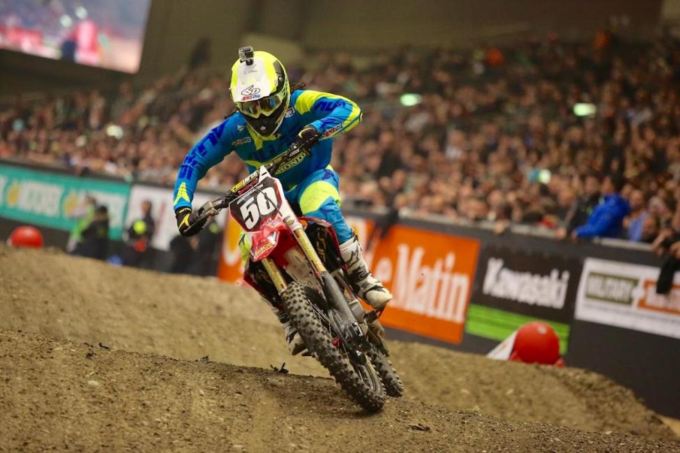 Malcolm was on the 250F, but still finished second overall behind Brayton.