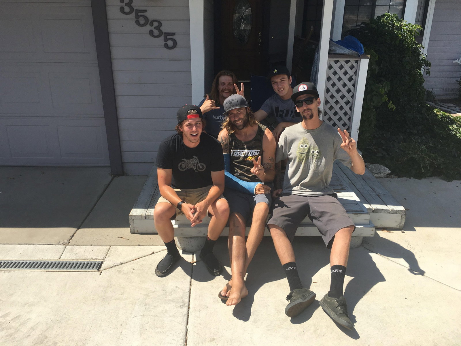 The crew.