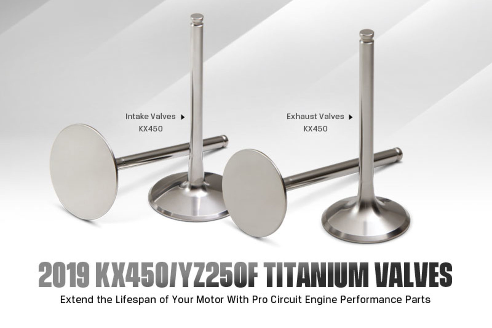 Pro Circuit Releases 2019 KX450 and YZ250F Titanium Valves