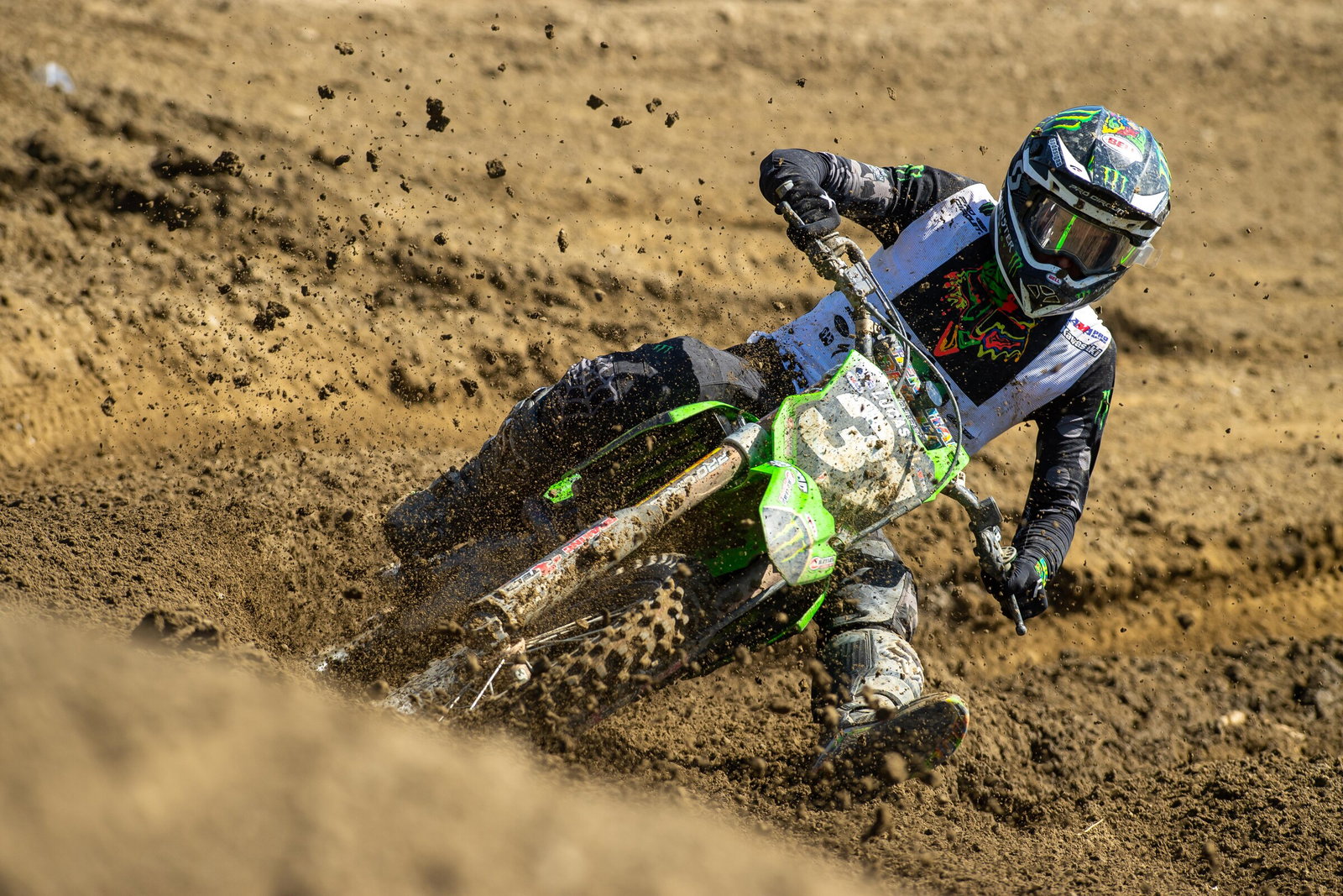 McAdoo finished 15th in the first moto before suffering a knee injury in the second moto.