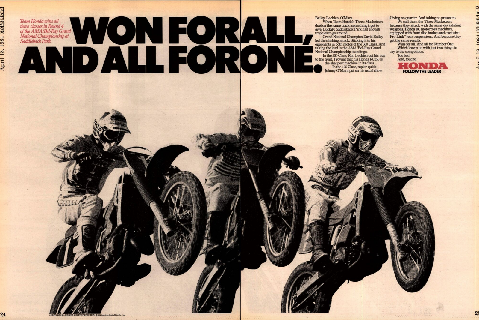 50 Years of Pro Motocross: 1984