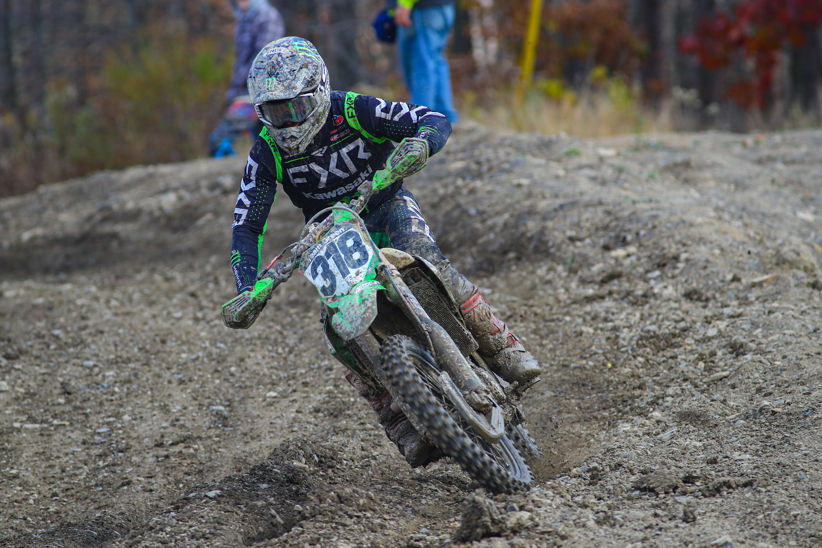 Chase Colville...who, needless to say, is much, much faster than Mitch Kendra.