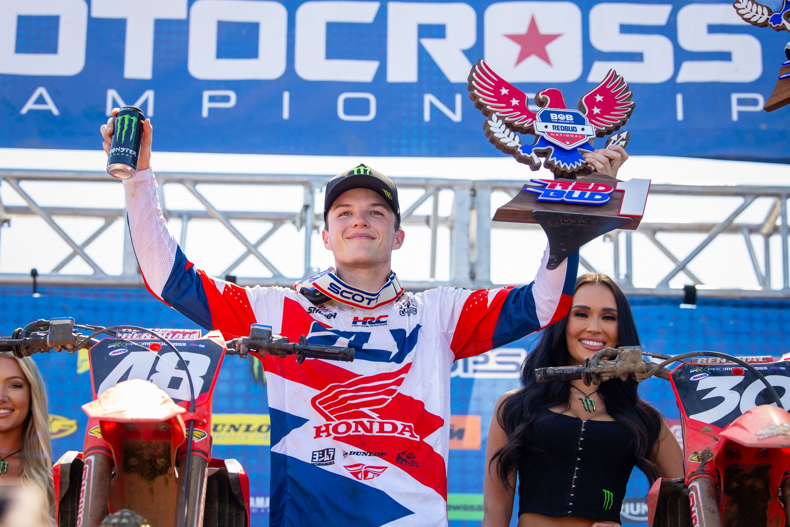 Chance Hymas, Pro Motocross overall winner.