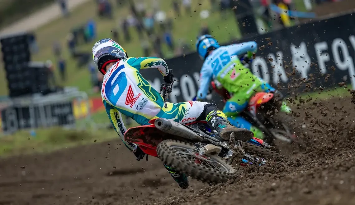 Jett Lawrence and Tim Gajser.