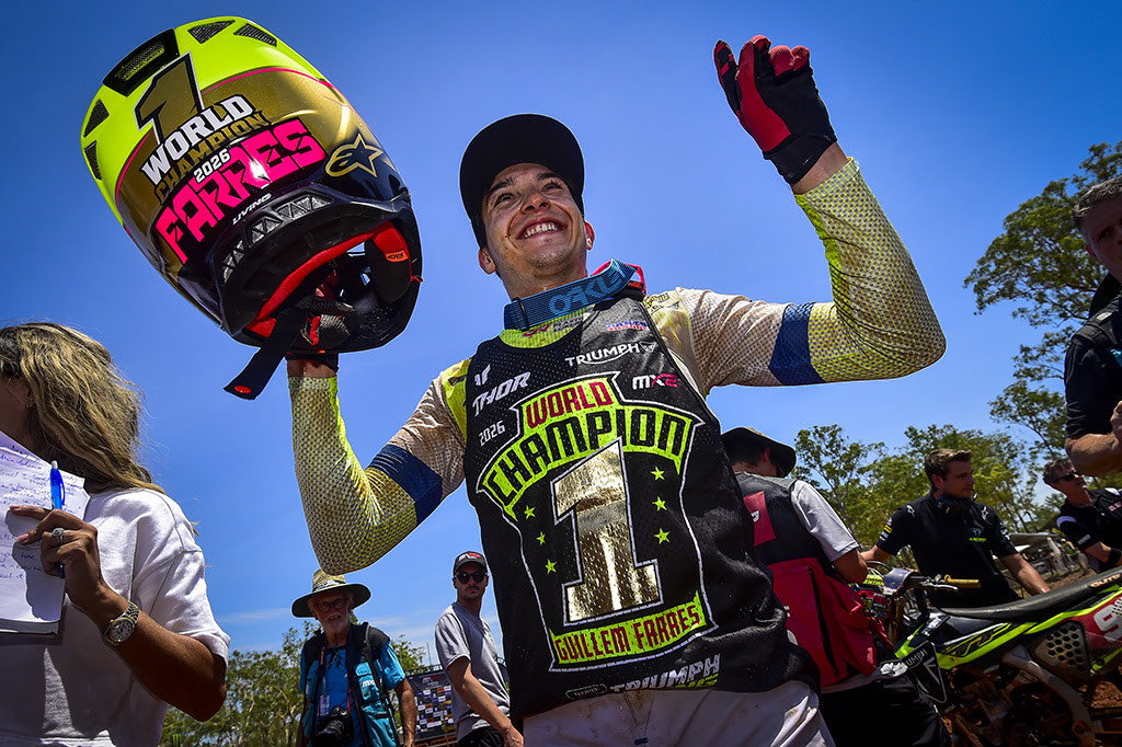 Guillem Farres MX2 World Champion