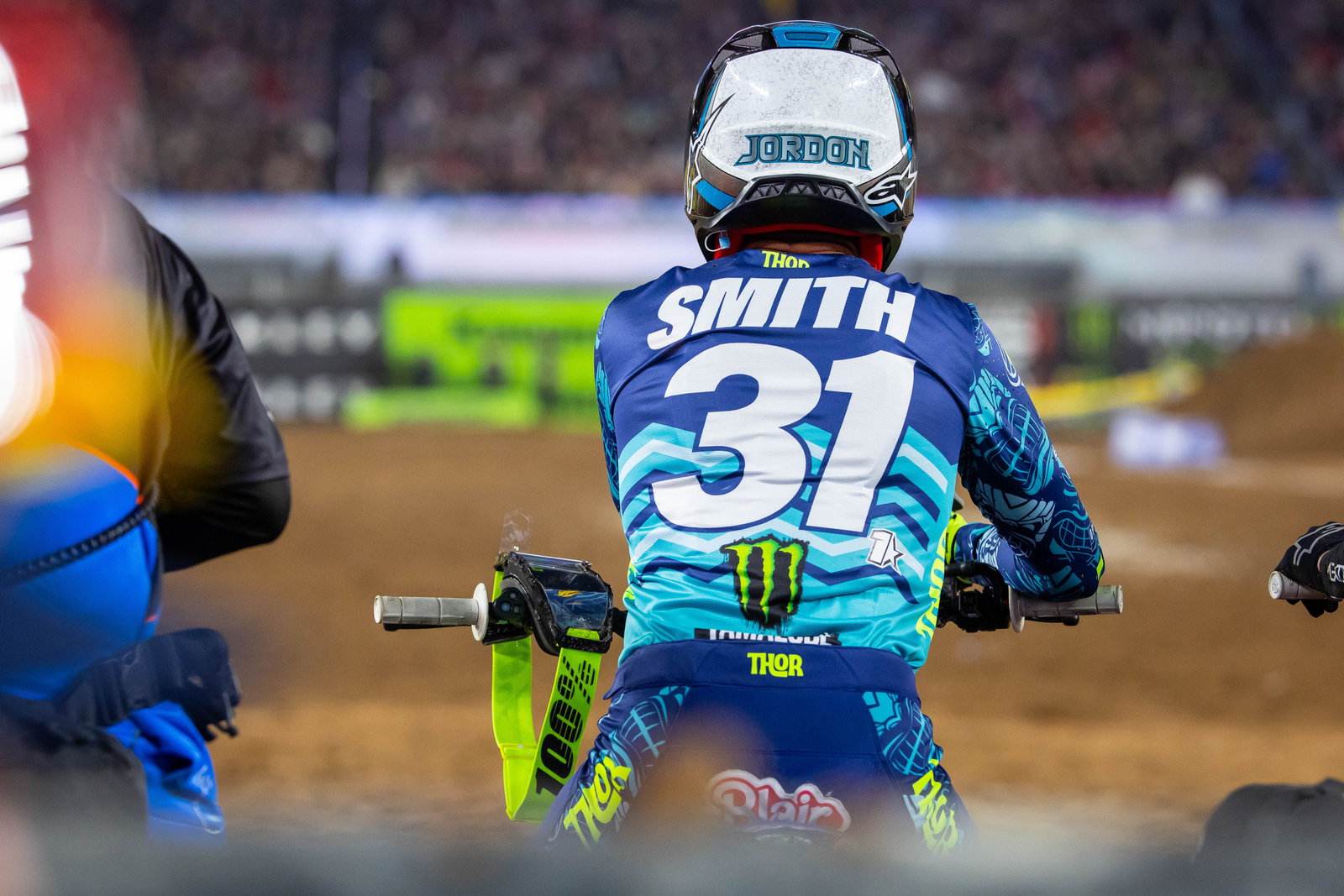 Jordon Smith in 2024. Smith will be #31 again in 2027.