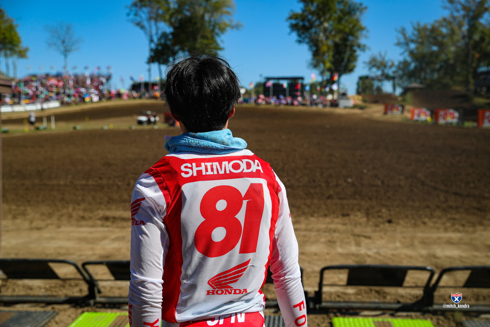 Jo Shimoda at the 2025 MXoN at Ironman Raceway...