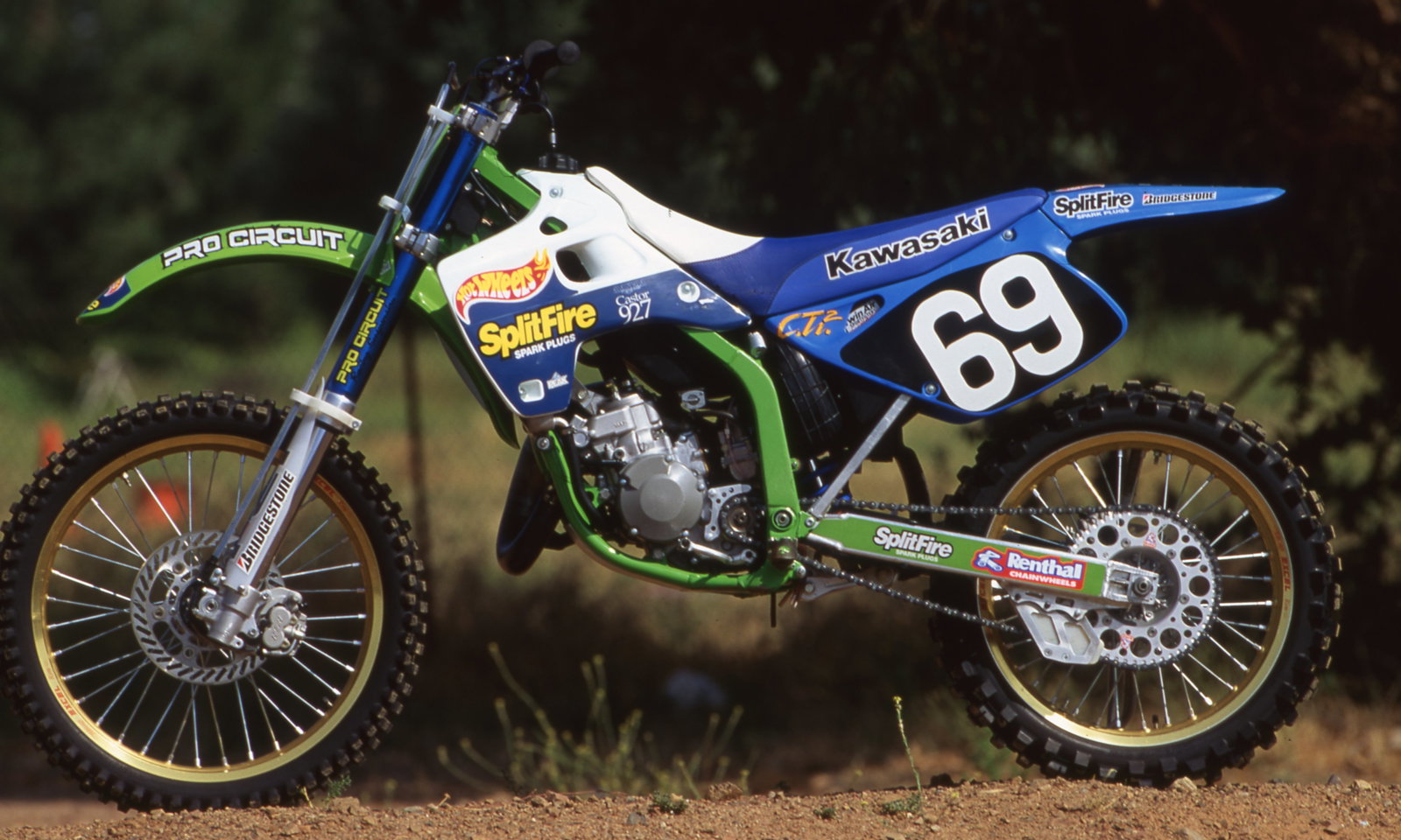 Jimmy Gaddis' 1993 Pro Circuit Kawasaki KX125