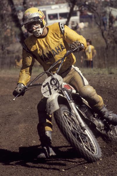 ￼￼Mike Hartwig won the opening round of the 500cc Nationals at Hangtown.