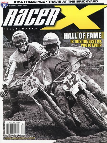 ￼￼Charley Morey's classic photo of Tony D. and The Jammer made the cover of Racer X a few years back. It's arguably the best motocross photo of all time.