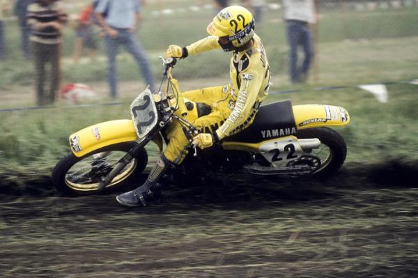 Second year pro Rick Johnson burst on the scene by winning the first national of the year and was a broken front wheel away from winning the 250 national title.