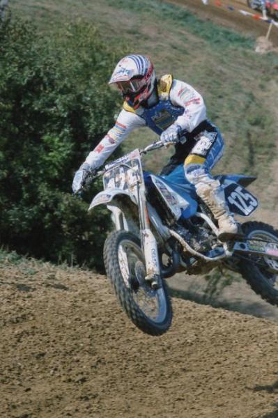 ￼That's Jeremy McGrath, on the #125 Honda CR125, in one of that summer's outdoor nationals.