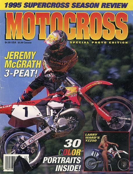 Jeremy McGrath had his best year to date as a professional in 1995, sweeping both the AMA Supercross and AMA Motocross titles.