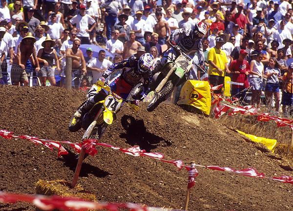 Kevin Windham (14, of course) and Carmichael (4, of course) had some great duels during the summer of 2001.