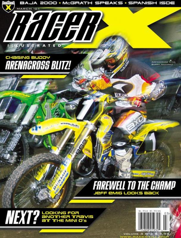 March 2001 Issue - Supercross Magazine - Racer X Illustrated