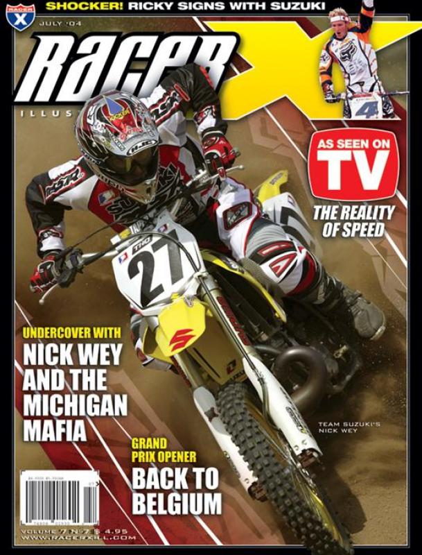 July 2004 Issue - Motocross Magazine - Racer X Illustrated