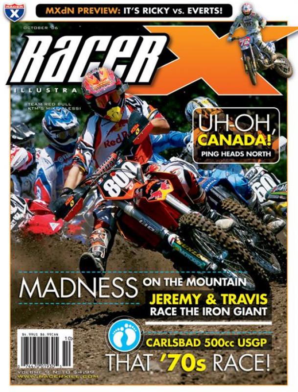 October 2006 Issue - Motocross Magazine - Racer X Illustrated