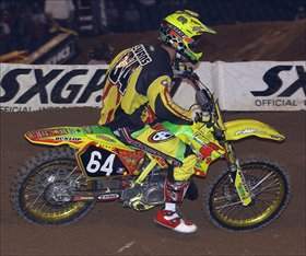 Tyler Evans' 2003 Answer Racing Team ECC Suzuki Motocross