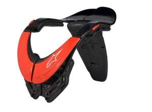 bionic alpinestars neck support carbon