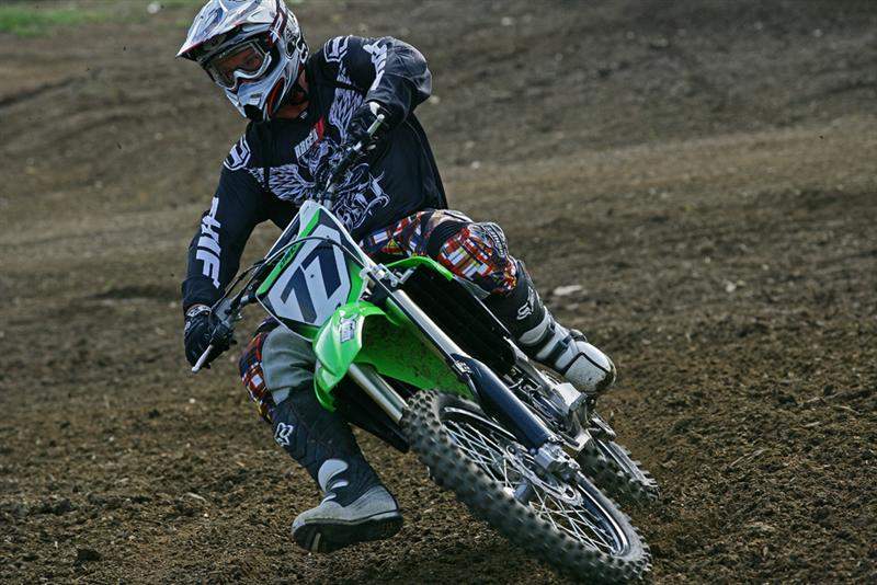 Andy Bowyer was stoked on the 2009 KX450F.
