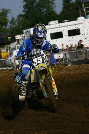 Shane came back from an injury at the RedBud National