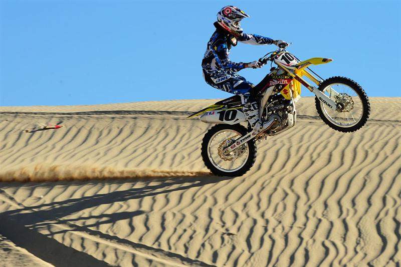 Ryan Dungey on a 450 at the One intro