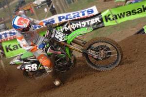 Kyle Cunningham was picked up by Motosport Extreme Kawasaki after battling factory riders as a privateer.