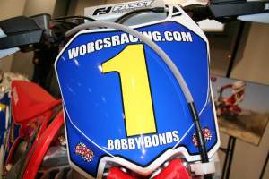 Bobby Bonds WORCS #1 will be on a Valli Motorsports Honda in 2009.