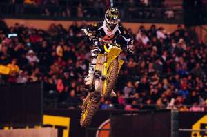 Ryan Dungey came from midpack to finish third.