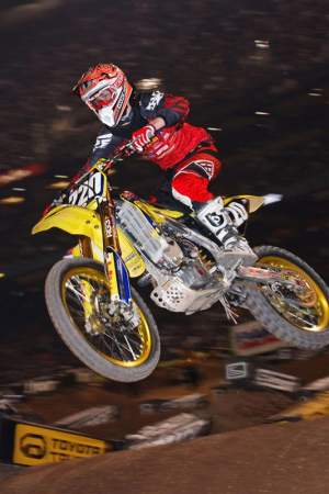 Cole Seely has qualified for two SX Lites main events thus far in 2009