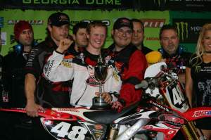 Trey Canard shocked the motocross world when he won the East Coast Lites championship over Villopoto