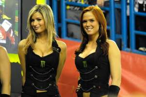 Here are the Canadian Monster girls that are at every national up there. They're both named Julie and neither one will go out with Ryan Lockhart or Ryan Gauld, no matter how many times they ask.