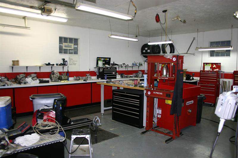 Inside the Eleven10 Mods facility.