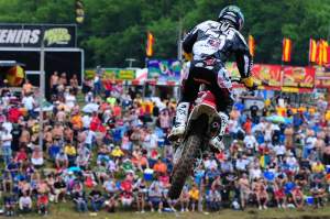 Andrew Short passed Reed in the first moto briefly, then finished second. He finished second again in moto two.