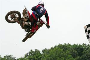 Jeff Stanton at the RedBud two-stroke race.