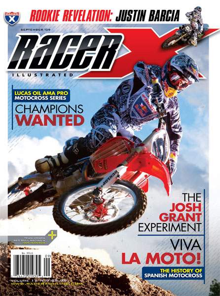 September 2009 Issue - Motocross Magazine - Racer X Illustrated