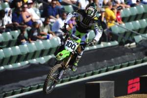 Remember Josh Hansen? Well, he went out on a Pro Circuit Kawasaki KX450F and won the X Games Super X gold for the second year in a row.