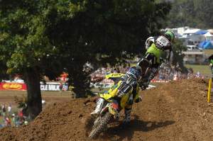 Pourcel and Dungey finally battled in moto 1.