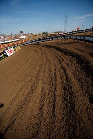 The normally slick and hard Hangtown track had some of the best dirt riders had ever seen.