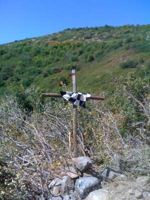 Tanner Krahenbuhl's cross