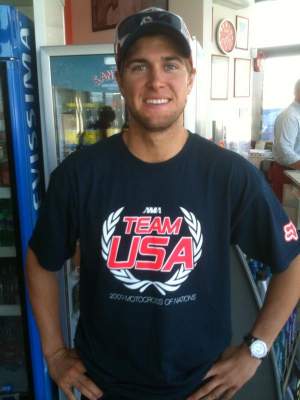The gang bumped into Ryan Dungey at the Shell station outside Brescia, Italy.