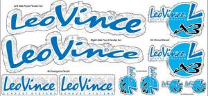 LeoVince Sticker Kits