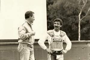 The GP legends, Geboers and Jobe chat.