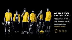 Ryan Dungey is a part of the new Livestrong campaign and is featured on Nike's homepage.