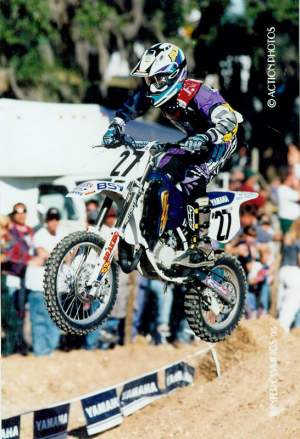 That’s none other than Matt Walker on his YZ80.  